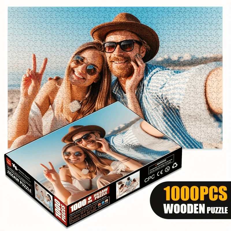 Anpassat Fotopussel med Eget Foto 1000pieces