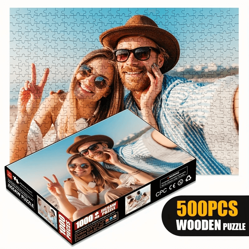 Anpassat Fotopussel med Eget Foto 500pieces