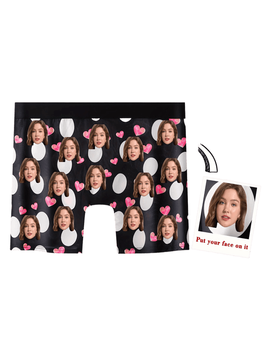 Personliga Kalsonger med Eget Ansikte Bakom