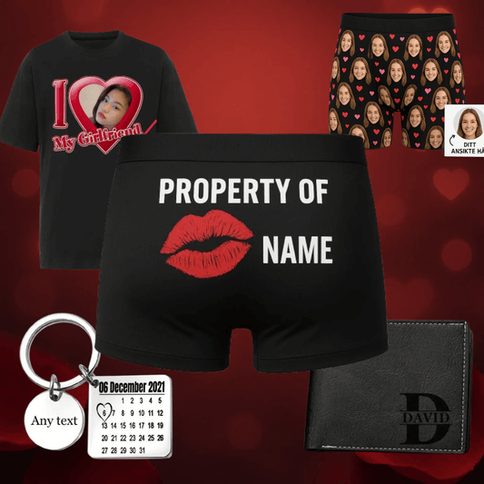 Banner Alla hjärtans dag present till honom