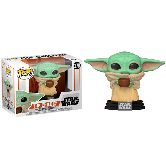 Baby Yoda The Child Funko POP #378 Mandalorian Character and Kartong