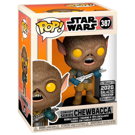 Chewbacca Concept Series Funko POP #387 Star Wars Kartong