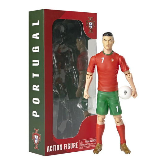 Cristiano Ronaldo Portugal Action Figure 20cm i landslagströja nummer 7