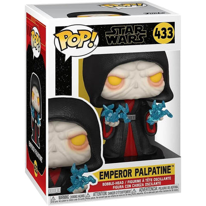 Emperor Palpatine Revitalized Funko POP #433 Rise of Skywalker - Present till Sith-fans CardBoard