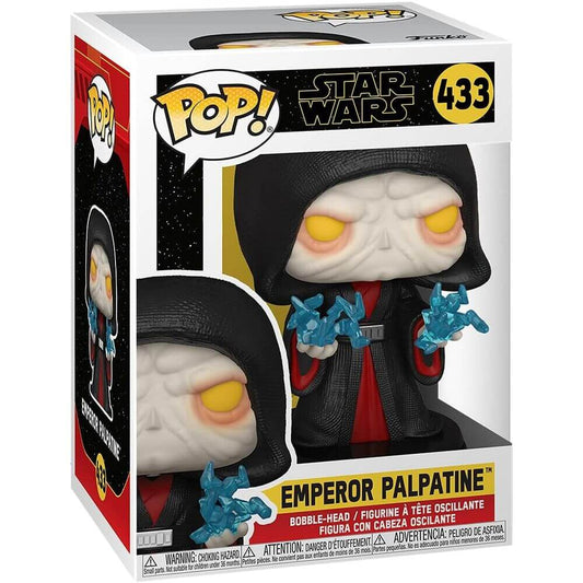 Emperor Palpatine Revitalized Funko POP #433 Rise of Skywalker - Present till Sith-fans CardBoard