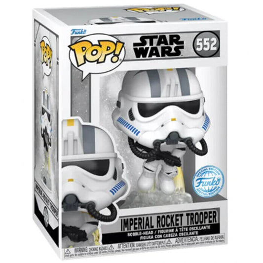 Imperial Rocket Trooper Funko POP #552 Star Wars Battlefront Cardboard