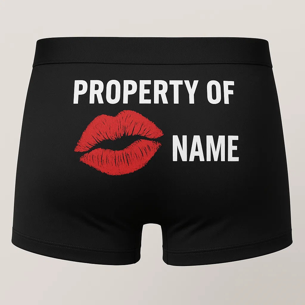 Kalsonger med namn baksida