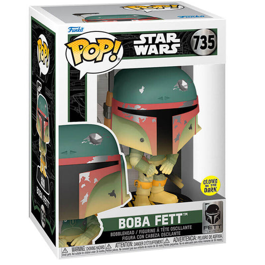 POP figure Star Wars Boba Fett #735 CardBoard