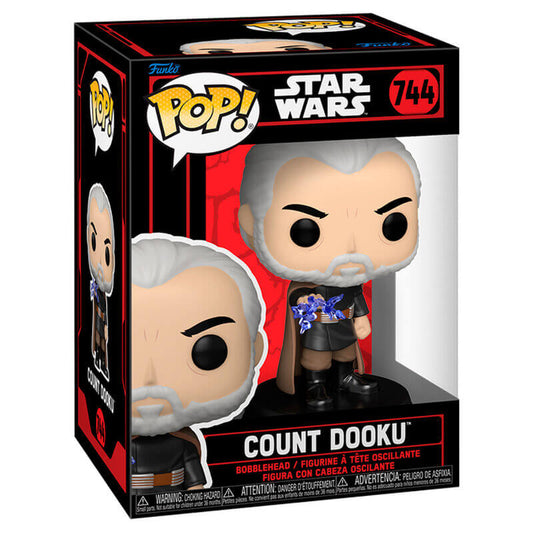 POP figure Star Wars Count Dooku #744 Cardboard