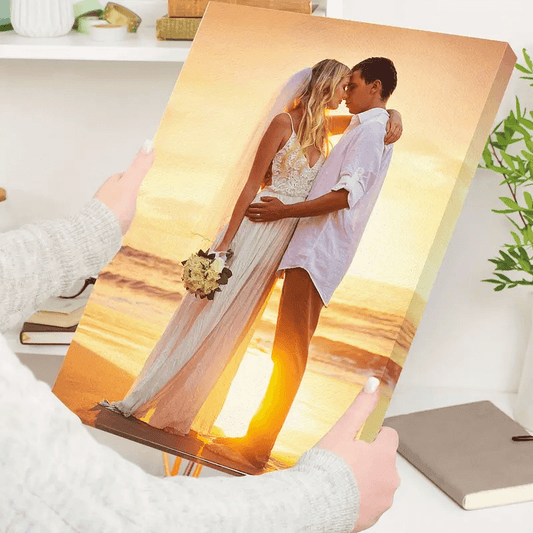Personlig Tavla med Eget Foto Visas