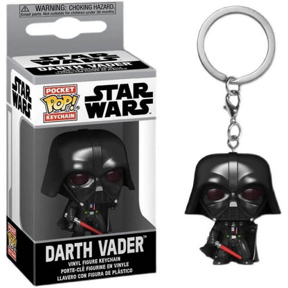 Pocket POP Keychain Darth Vader Star Wars - CardBoard And Character