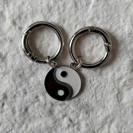 Yinyang nyckelring ihopsatta