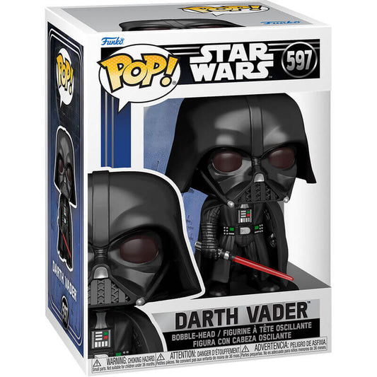 darth vader funko pop i kartong
